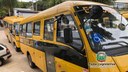 Vereadores vistoriaram ônibus escolares que foram adquiridos pela SEDUC e serão repassados aos municípios